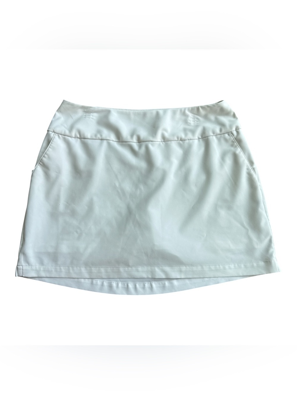 Adidas White Athletic Golf Skort Skirt